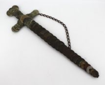 Trench Work Coin Dagger Probably WWI