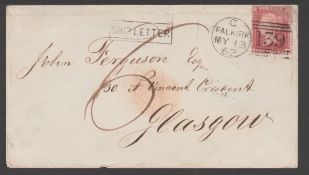G.B. - Ship Letters - Grangemouth 1862