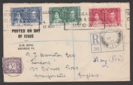 G.B. - Travelling Post Offices / Ceylon 1937