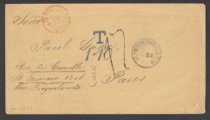 G.B. - Travelling Post Offices 1877