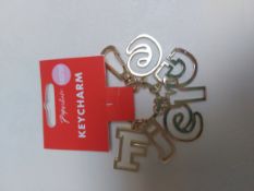 Paperchase Keyrings Fierce. RRP £5 Each. 15 Items Total. RRP £75