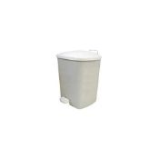 Syr Clean Cl045-Gt Pedal Bin, 15 L Capacity, 40 cm Height X 35 cm Width X 33 cm Depth, Granite
