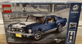 AZ121 A Boxed Lego Consisting Of 10265, Mustang
