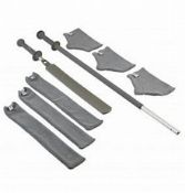 Vikan 990102 Easy Hi Dust Microfibre Kit 1320mm x 195mm x 110mm Grey