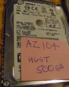AZ104 HGST 500 GB Hard Drive