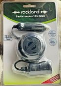 Rockland 3M Extension 12V Cable