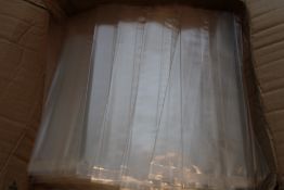Qty Of Food Grade Crimp Bag, Heat Seal, Clear Bags