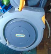 AZ144 Hozelock Auto Rewind Reel With Hose Pipe