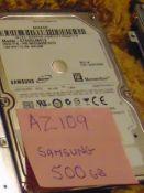 AZ109 Samsung 500 GB Hard Drive