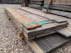 30 x Dry Sawn Softwood Mixed Larch/ Douglas Fir Boards/ Planks