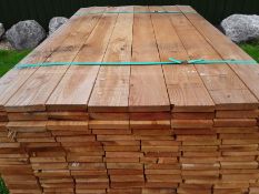 50 x Softwood Fresh Sawn Mixed Larch / Douglas Fir Boards / Planks / Cladding 1
