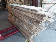 35 x Hardwood Kiln Dried Sawn Timber African Teak Boards / Planks