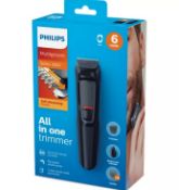 (72/9B) Lot RRP £110. 4x Trimmer Items. 2x Philips 3000 Series 6 In 1 RRP £25 Each. <br...