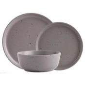 (48/10A) Lot RRP £66. 3x Stoneware Speckled 12 Piece Dinner Set RRP £22 Each. Lot Conta...