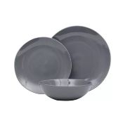(29/11C) Lot RRP £83. 3x Items. 1x Stoneware Grey 12 Piece Dinner Set RRP £15. 2x...