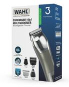 (73/9C) Lot RRP £117. 4x Wahl Items. 1x Chromium 14 In 1 Multigroomer RRP £32. 1x...
