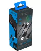 (70/9B) Approx 44x Items. Mixed Phone Cables & USB Plugs. To Include Android And Apple....