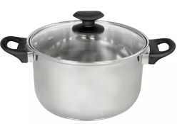 (13/7F) Lot RRP £191. 12x Stainless Steel Cookware Items. 2x 24cm Stockpot RRP £18 Each...