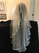 Holy Communion Veil. Approx Waist Length