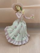 Figurine Pale pink lady