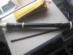 Vintage Allos Recorder No 205, Japan 1