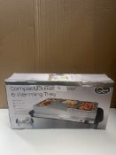 Quest Compact Buffet Server Warming Tray. RRP £69.99 - GRADE U
