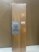 Anika Floating Oak Effect Wall Shelf 80X23.5X3.8. RRP £29.99 - Grade U