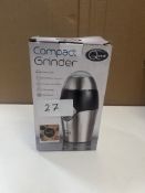 Quest Compact Grinder. RRP £29.99 - GRADE U