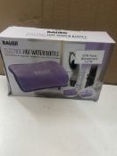Baurer Electric Hot Water Bottle. RRP £29.99 - Grade U