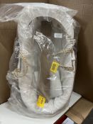 Wicker Moses Carry Cot With Stand. RRP £39.99 - GRADE U