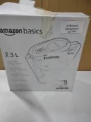 Amazon Basics 2.3L Water Filter Jug. RRP £14.99 - GRADE U
