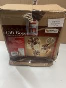 Christmas Workshop 3 Light Up Gift Boxes, RRP £34.99 - Grade U