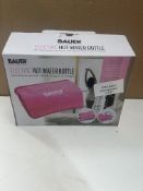 Baurer Electric Hot Water Bottle. RRP £29.99 - Grade U