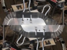 2 x Metal Dust Pans
