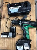 Hitachi 18V Cordless Drill. DV 18DCL2