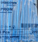 25 Brand New Medical Grade Blue Disposable Aprons