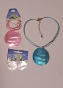 Over 100 Brand New Genuine Shell Jewellery Necklaces and Earrings
