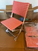 Brand new Adult Pink Patio Chairs (no table)