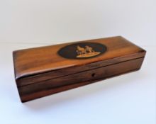 Antique Sorrento Ware Glove Box c. 1890's