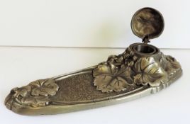 Antique Art Nouveau Inkwell c. 1890's