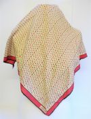 Vintage Jaeger Silk Scarf 68cm Square