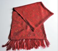 Vintage Men's Tootal Scarf 1960's Retro 52 inches Long