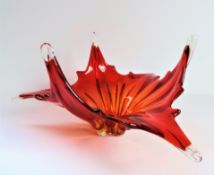 Murano Freeform Centrepiece Bowl