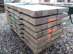 49x Hardwood Fresh Sawn Timber English Oak Posts