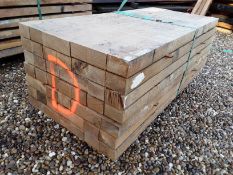 49x Hardwood Fresh Sawn Timber English Oak Posts
