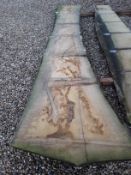 Hardwood Air Dried Sawn English Chestnut Waney Edge/ Live Edge Slab/ Table Top