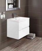 Vermont 600mm Wall Hung Vanity Unit RRP £336 **NO VAT**