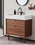 Brand New Boxed Noir Craft 800mm Vanity Unit in Caramel RRP £272 **NO VAT**