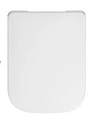 Brand New Boxed Scene White Soft Close Toilet Seat RRP £43 **NO VAT**