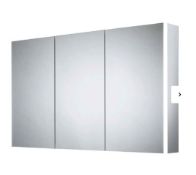 Brand New Boxed Hydra Triple Door LED Mirror Cabinet RRP £456 **NO VAT**